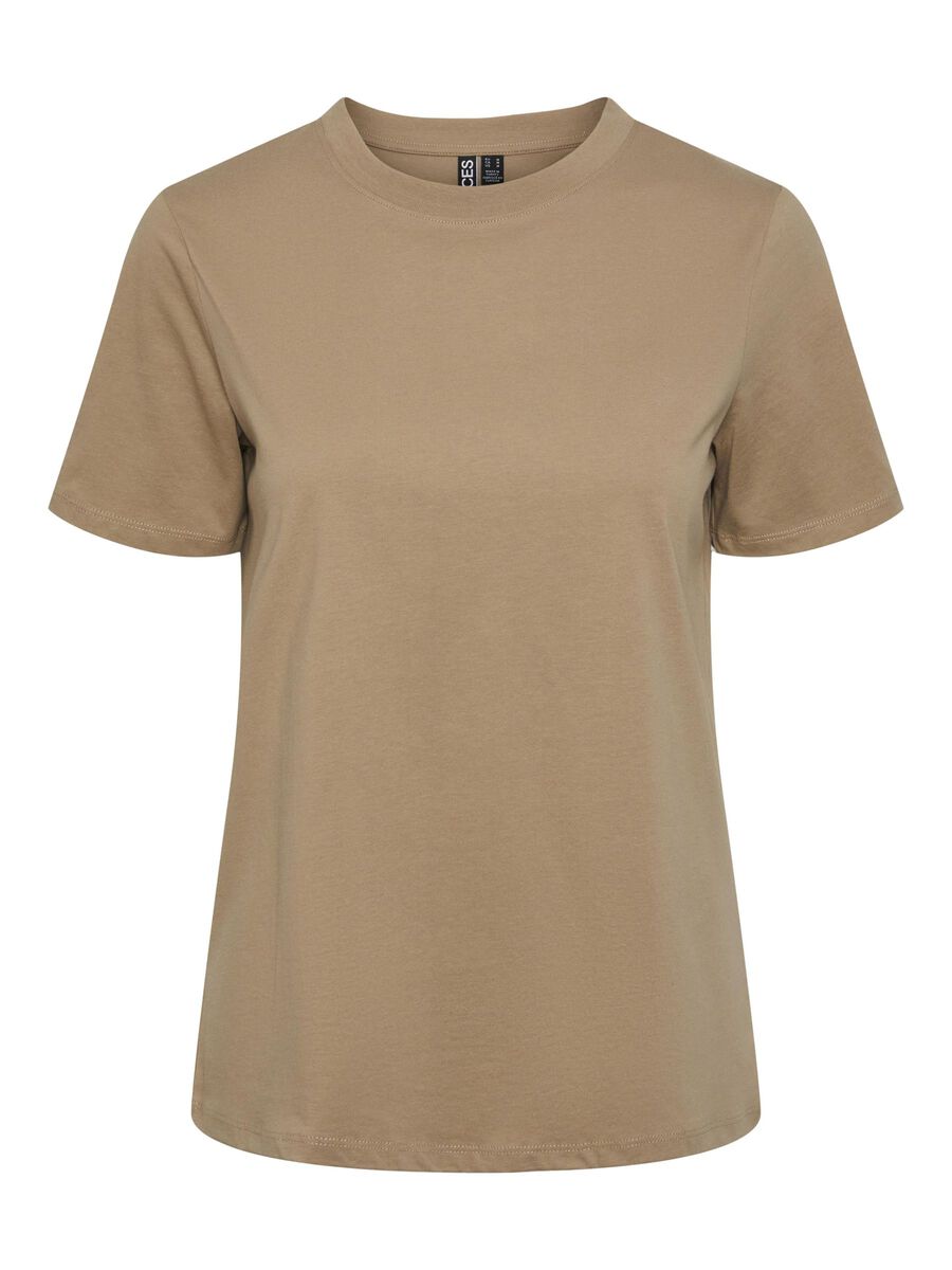 Pieces PCRIA T-SHIRT, Silver Mink, highres - 17140802_SilverMink_001.jpg