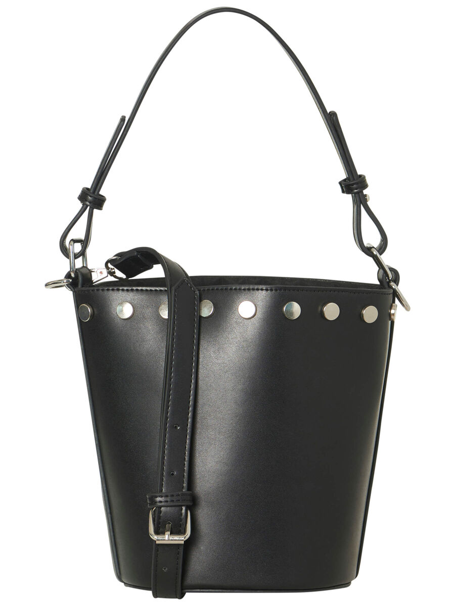 Pieces NIETENEINSATZ BUCKET BAG, Black, highres - 17094880_Black_001.jpg