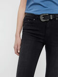 Pieces NORMAL WAIST CROPPED JEANS, Black, highres - 17080921_Black_006.jpg