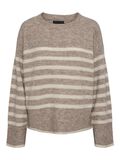 Pieces PCLINE KNITTED PULLOVER, Fossil, highres - 17136138_Fossil_1084739_001.jpg