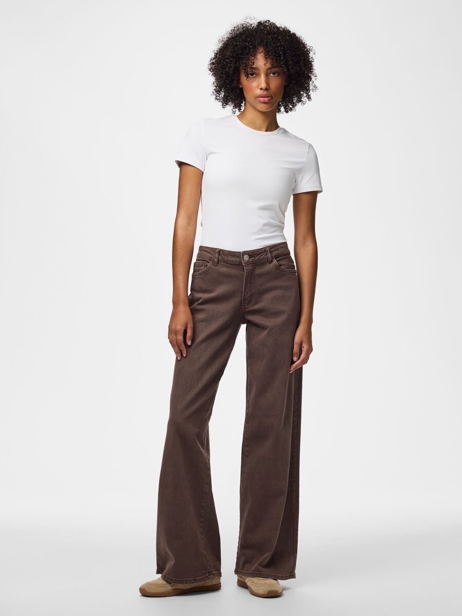 Product carousel image 1 PCSELMA TH JEAN &Agrave; COUPE AMPLE, Hot Fudge