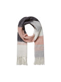 Pieces STRIPED LONG SCARF, Ash Rose, highres - 17100665_AshRose_001.jpg