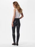 Product image thumbnail - PCHIGHSKIN GLITTER JEGGINGS, Black | 2