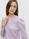 Pieces PCSIKKA KNITTED PULLOVER, Orchid Bloom, highres - 17115061_OrchidBloom_006.jpg