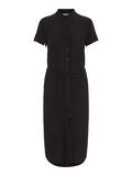 Pieces MIDI-LENGTH SHIRT DRESS, Black, highres - 17098767_Black_001.jpg