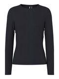 Product image thumbnail - PCSIRENE LONG SLEEVED TOP, Black | 7