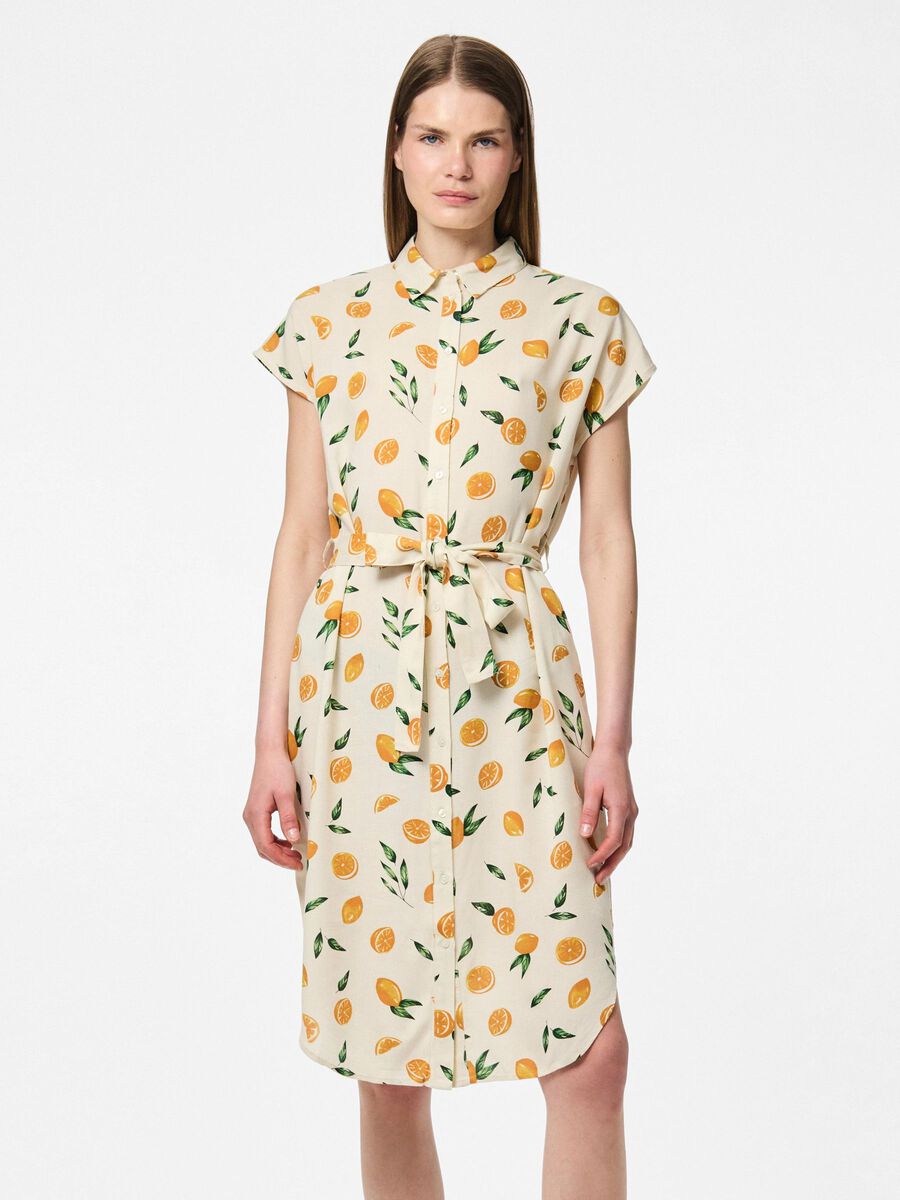 Pieces IMPRIMÉE ROBE-CHEMISE, Birch, highres - 17111420_Birch_1017759_003.jpg