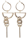 Pieces LONG EARRINGS, Gold Colour, highres - 17084823_GoldColour_001.jpg