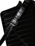 Pieces CROCODILE PRINTED CROSSBODY BAG, Black, highres - 17093588_Black_005.jpg