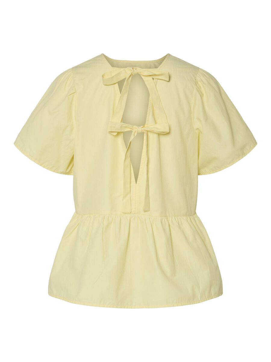 Pieces PCULA REVERSIBLE TOP, Mellow Yellow, highres - 17156587_MellowYellow_001.jpg
