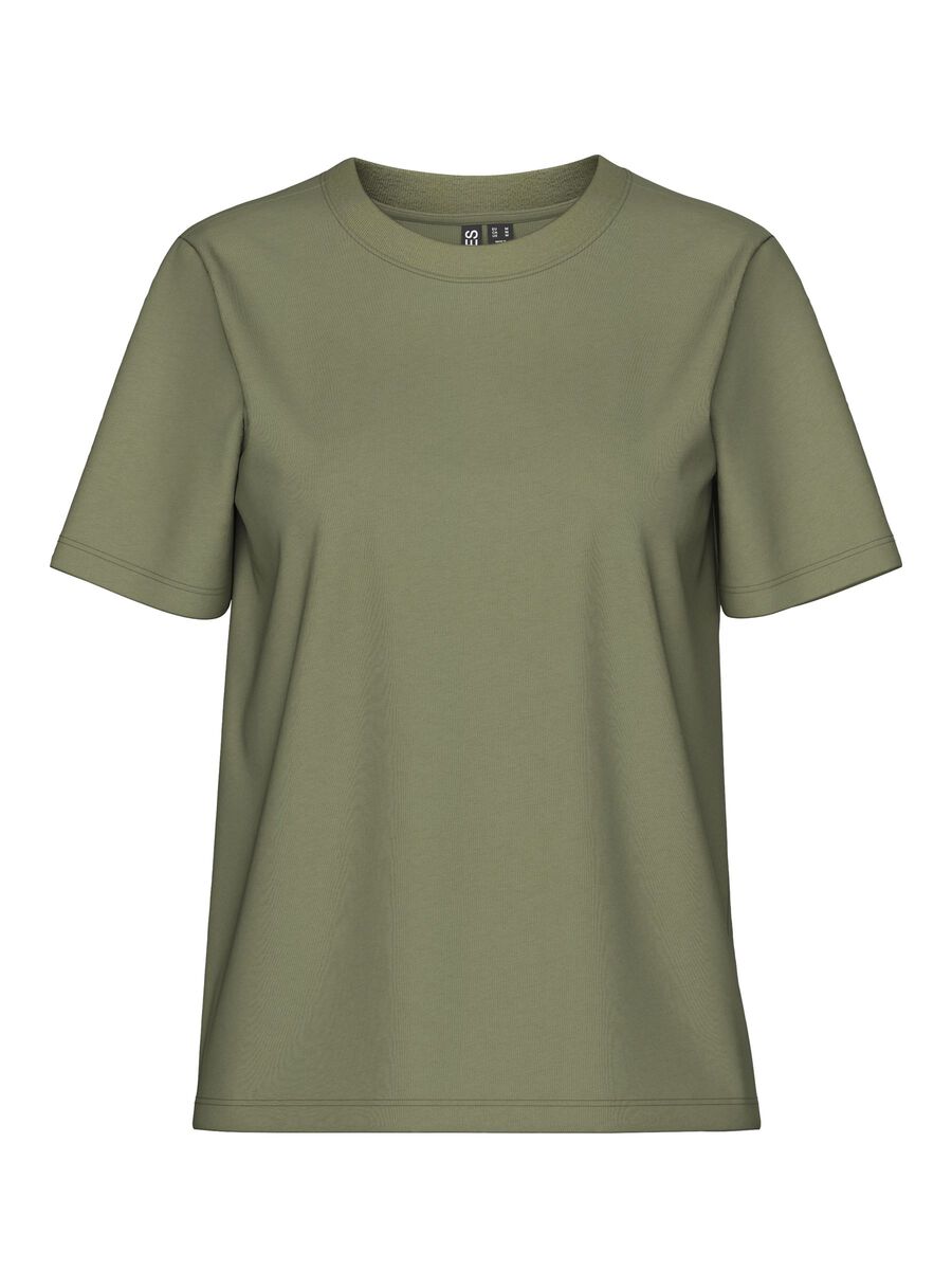 Carousel image - PCRIA BOMULD T-SHIRT, Deep Lichen Green | 5