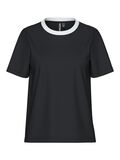 Pieces PCRIA COTTON T-SHIRT, Black, highres - 17140802_Black_1155453_001.jpg