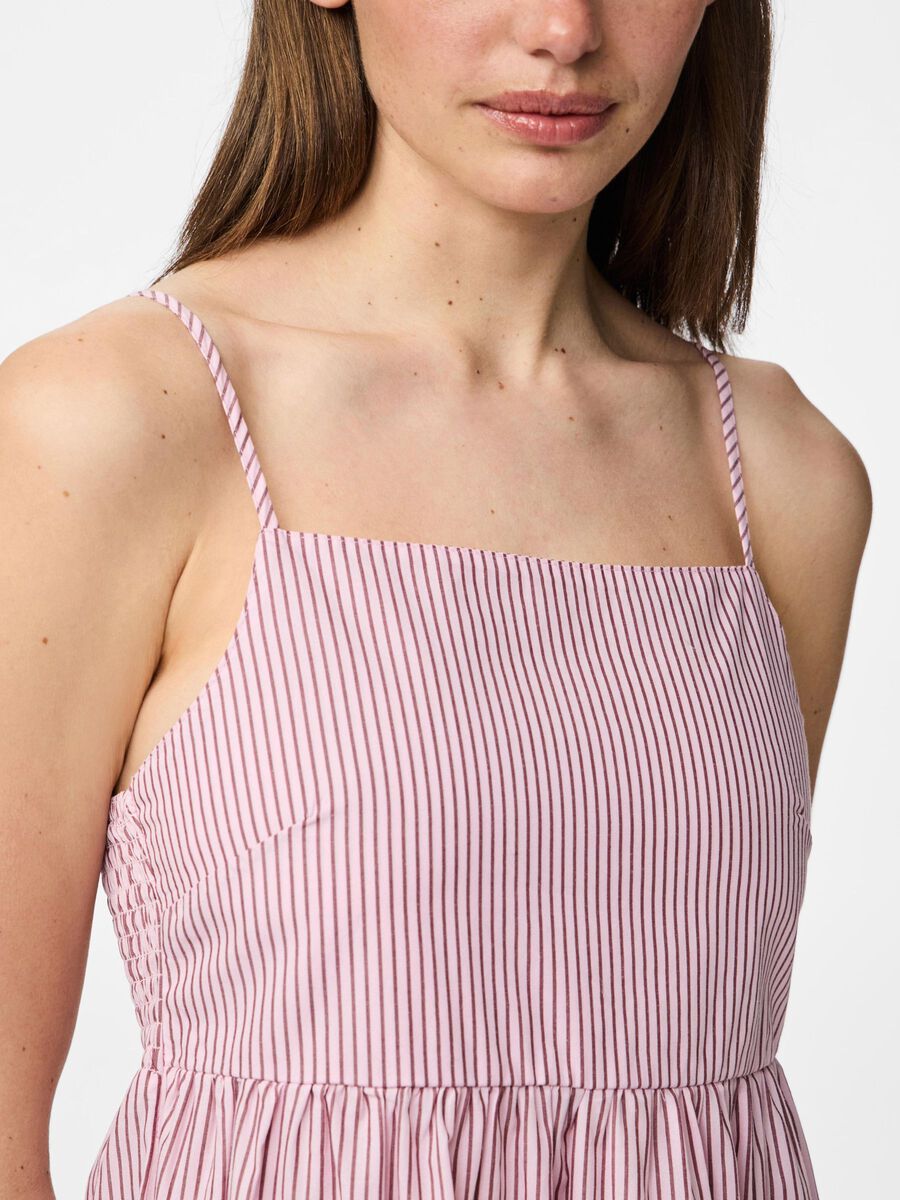 Carousel image - PCFELINE STRAP  MIDI DRESS, Pink-A-Boo | 4