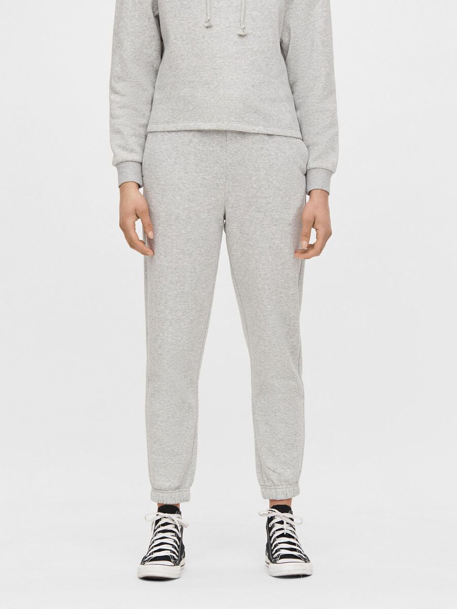 Product carousel image 1 PCCHILLI PETITE SWEATPANTS, Light Grey Melange