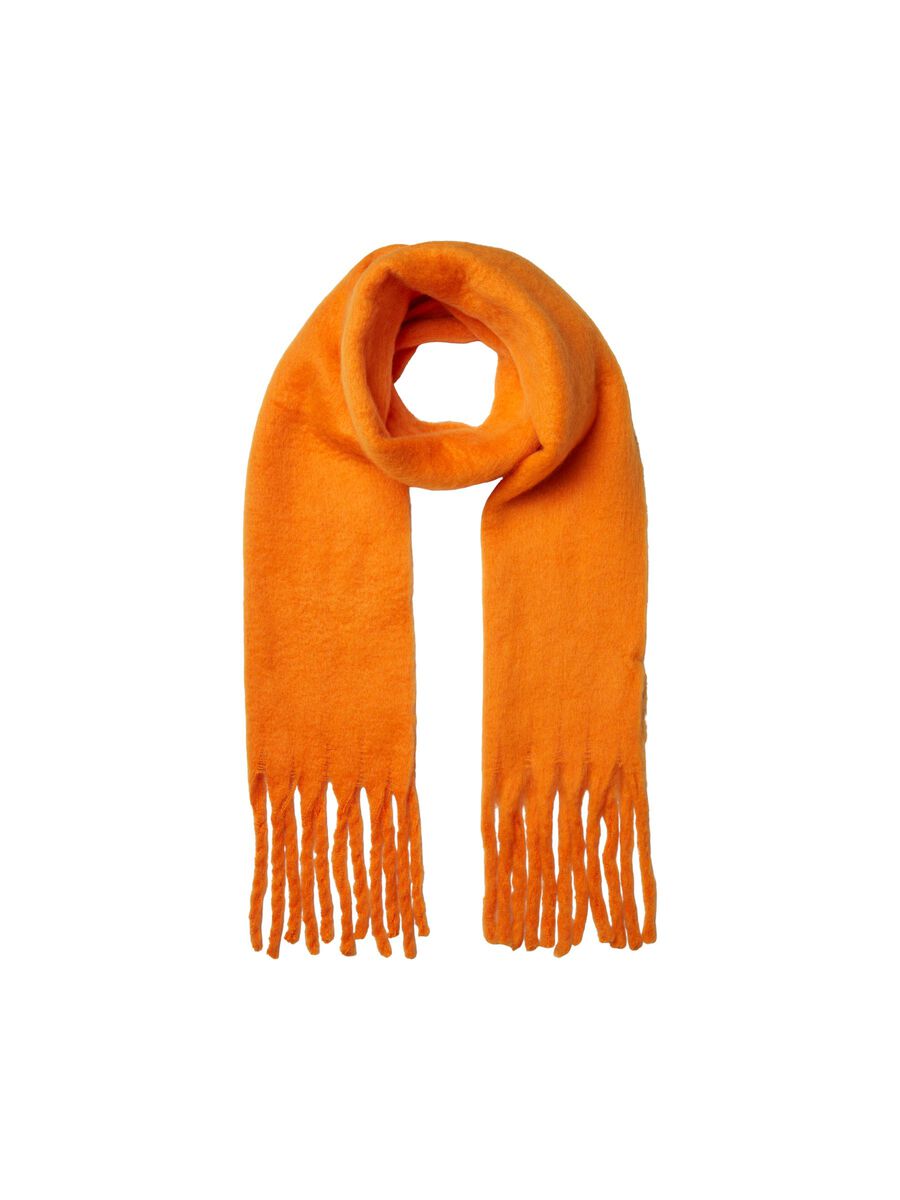 Carousel image - PCLYSNA LONG SCARF, Persimmon Orange | 1
