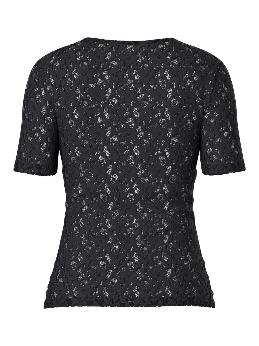 Carousel image - PCHAZEL - DENTELLE T-SHIRT, Black | 6