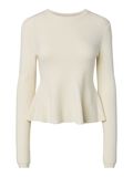 Product image thumbnail - PCJAN  KNITTED JUMPER, Cloud Dancer | 5