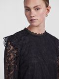Pieces PCOLLINE LACE LONG SLEEVED BLOUSE, Black, highres - 17139863_Black_006.jpg