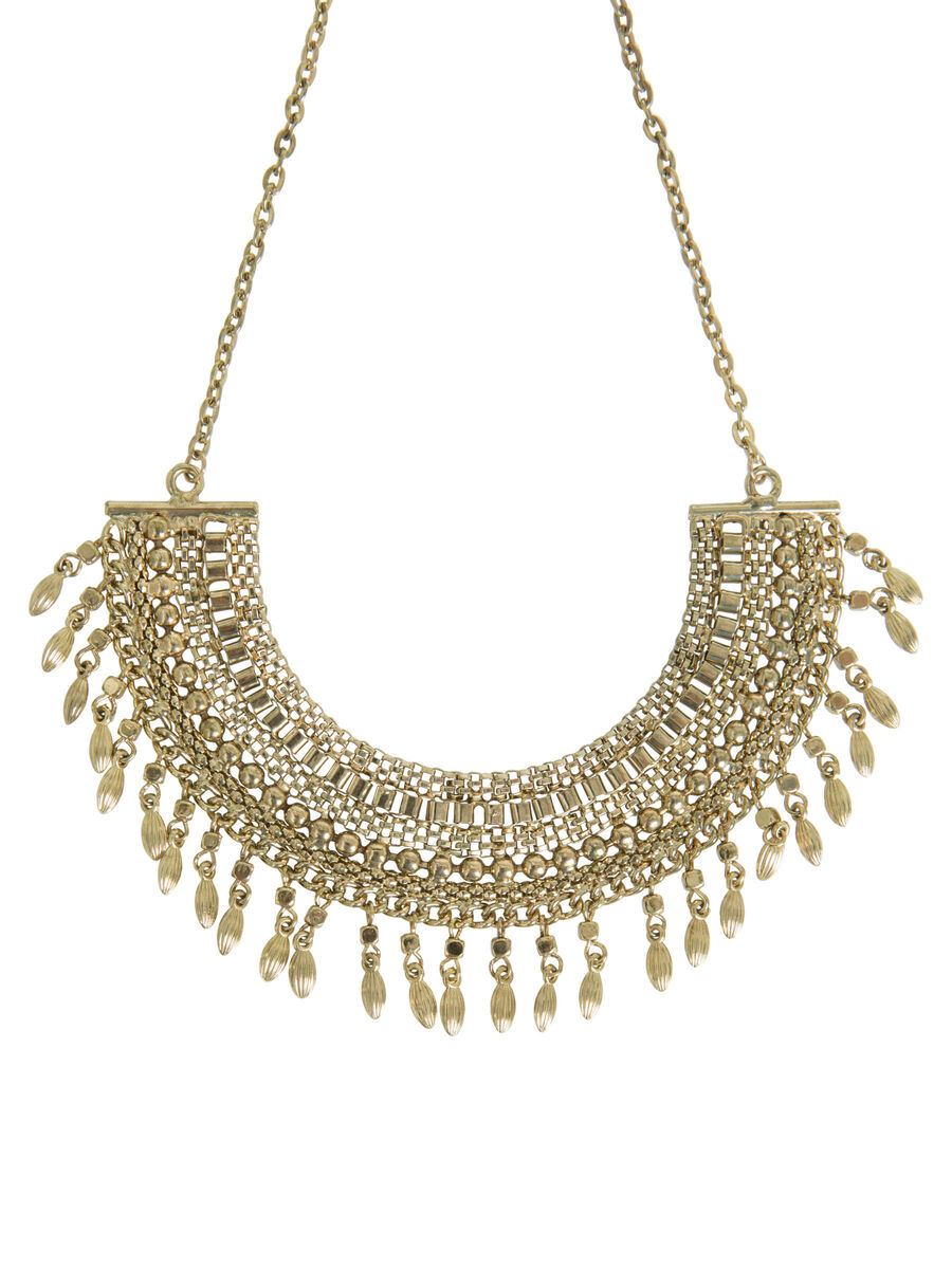 Pieces FASHION NECKLACE, Gold Colour, highres - 17082733_GoldColour_001.jpg