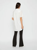 Pieces LONGLINE COTTON SHORT SLEEVED SHIRT, Cloud Dancer, highres - 17104575_CloudDancer_004.jpg