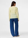 Product image thumbnail - PCBAISY CARDIGAN, French Vanilla | 2