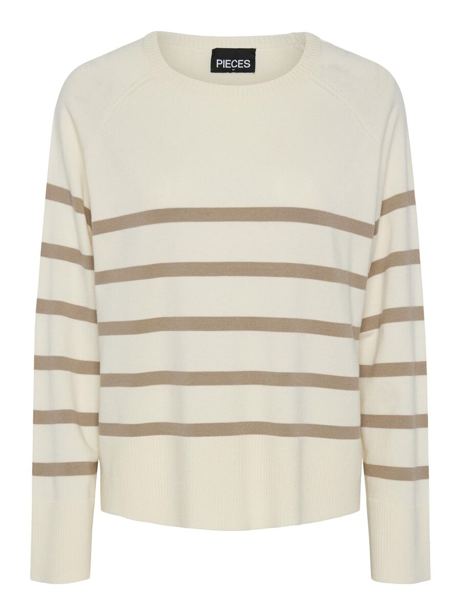 Pieces PCSIA KNITTED PULLOVER, White, highres - 17146322_White_1152769_001.jpg