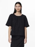 Pieces PCJULIE SHORT SLEEVED TOP, Black, highres - 17152784_Black_003.jpg