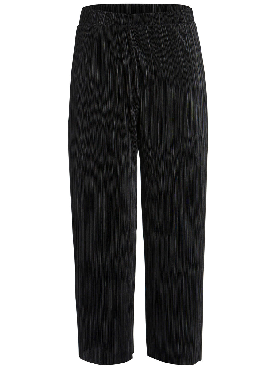 Pieces CULOTTE TROUSERS, Black, highres - 17084775_Black_001.jpg