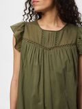 Product image thumbnail - PCASTRID MIDI DRESS, Burnt Olive | 4