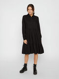 Pieces TEXTURED MIDI SHIRT DRESS, Black, highres - 17104343_Black_003.jpg