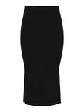 Pieces PCCRISTA KNITTED MIDI SKIRT, Black, highres - 17144497_Black_001.jpg