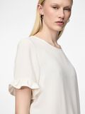 Pieces PCARIANNA SHORT SLEEVED TOP, Cloud Dancer, highres - 17145518_CloudDancer_006.jpg