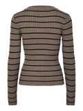 Pieces PCCRISTA KNITTED PULLOVER, Morel, highres - 17115047_Morel_1138199_002.jpg