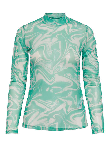Pieces PCSIMMO LONG SLEEVED TOP, Simply Green, highres - 17123980_SimplyGreen_974598_001.jpg
