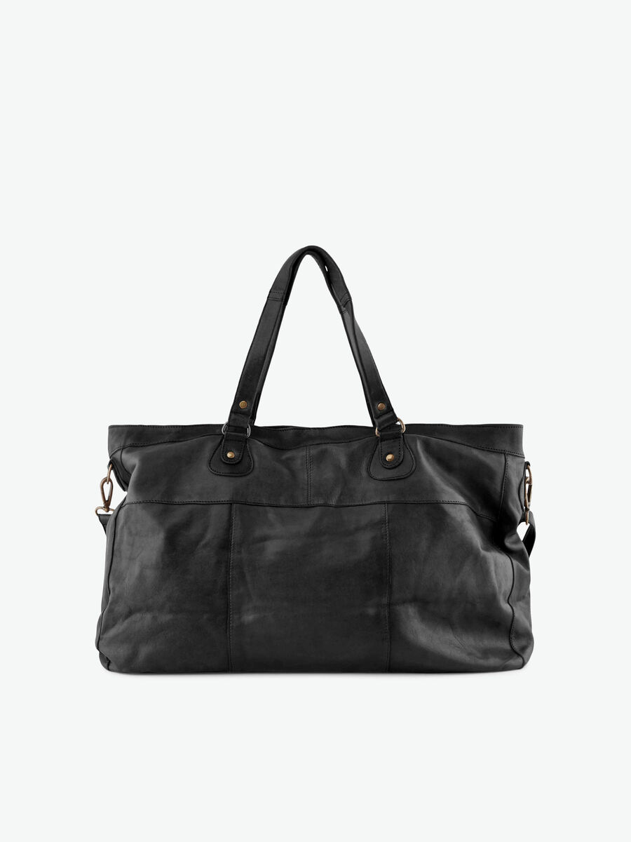 Pieces LEDER REISE TASCHE, Black, highres - 17055349_Black_800506_002.jpg