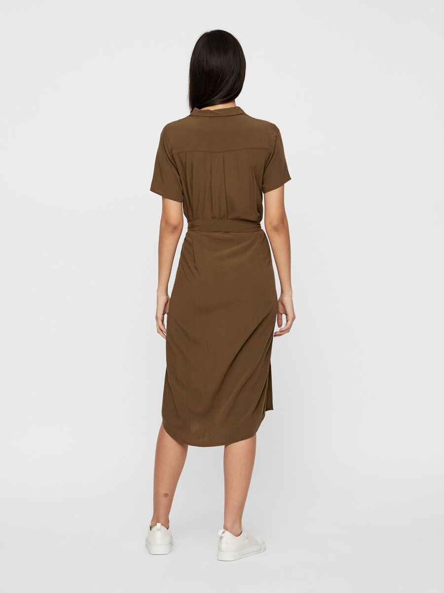 Pieces VESTIDO CAMISERO, Beech, highres - 17098767_Beech_004.jpg