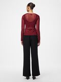 Pieces PCJULLI MESH TOP, Tawny Port, highres - 17162129_TawnyPort_004.jpg