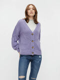 Pieces LOOSE FIT STRIKKET CARDIGAN, Sheer Lilac, highres - 17106362_SheerLilac_003.jpg