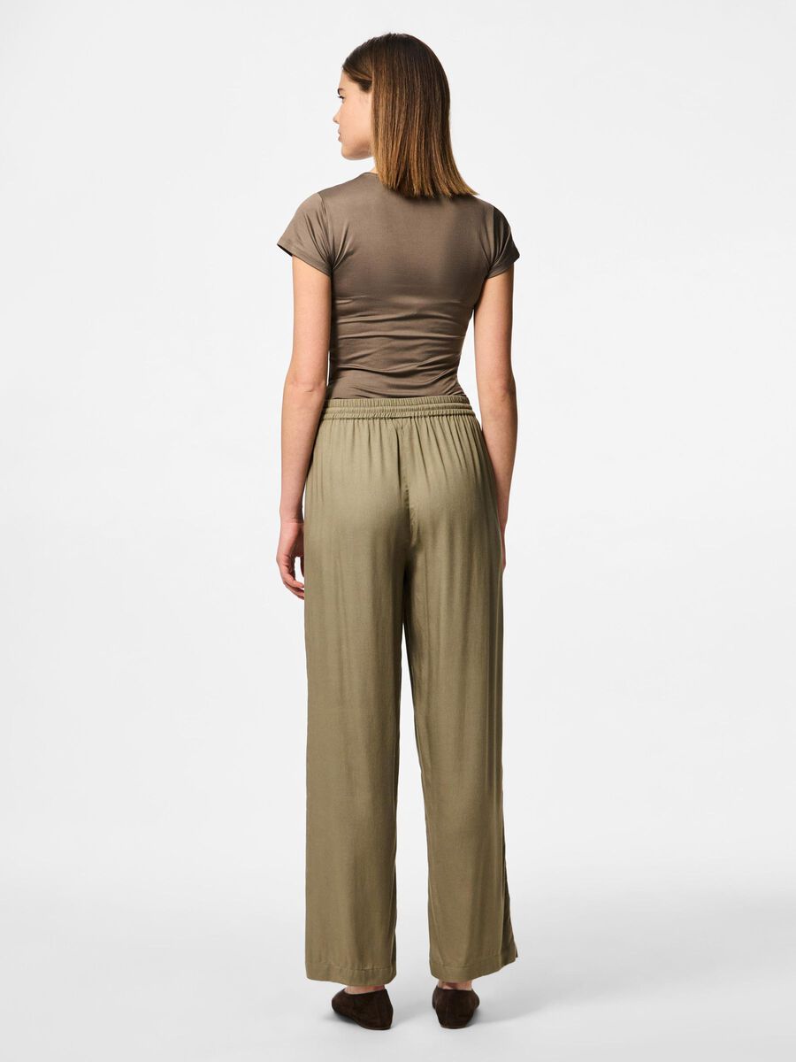 Pieces PCNYA HW WIDE-LEG TROUSERS, Mermaid, highres - 17147805_Mermaid_004.jpg