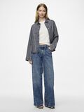 Pieces PCSIFFI RHINESTONE DENIM SHIRT, Grey Denim, highres - 17153566_GreyDenim_1146119_005.jpg