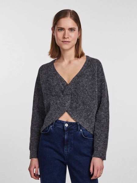 Pieces PCSPIRA REVERSIBLE KNITTED TOP, Magnet, highres - 17144811_Magnet_003.jpg