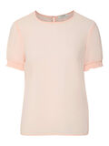 Pieces SEMI-TRANSPARENTE BLOUSE, Peachskin, highres - 17093680_Peachskin_001.jpg