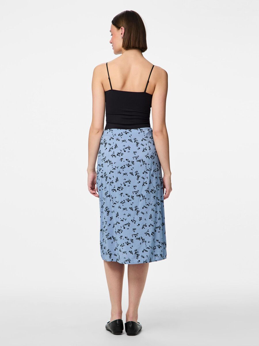 Pieces PCMELODY MIDI SKIRT, Faded Denim, highres - 17147641_FadedDenim_1089376_004.jpg