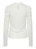 Pieces PCNEIDI LONG SLEEVED TOP, Cloud Dancer, highres - 17140608_CloudDancer_002.jpg