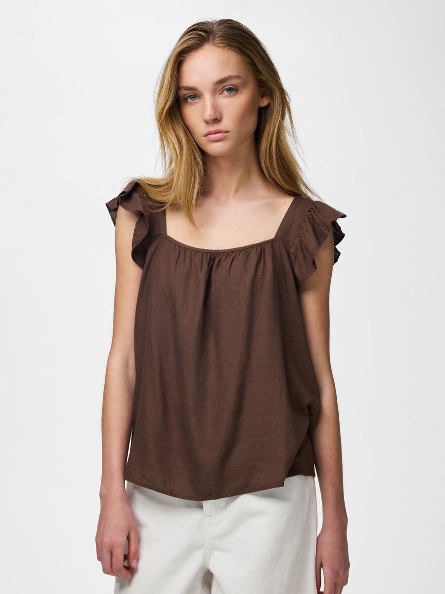 Product carousel image - PCPIA LINNEBLANDNING &Auml;RML&Ouml;S TOPP, Coffee Quartz | 1