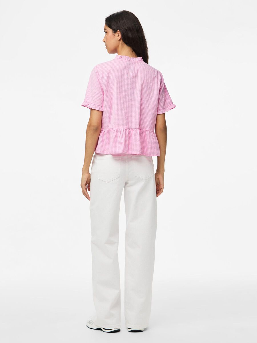 Pieces PCALMA V-NECK TOP, Pink Tulle, highres - 17161206_PinkTulle_1221754_004.jpg