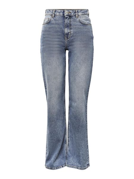 Pieces PCHOLLY HW JEANS MED VIDE BEN, Medium Blue Denim, highres - 17122102_MediumBlueDenim_001.jpg