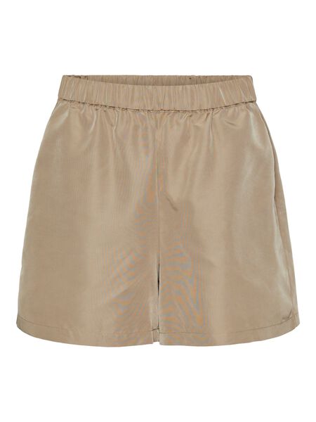 Pieces PCALINA HIGH WAISTED SHORTS, Irish Cream, highres - 17144246_IrishCream_001.jpg