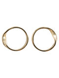 Pieces TWISTED EARRINGS, Gold Colour, highres - 17085493_GoldColour_001.jpg