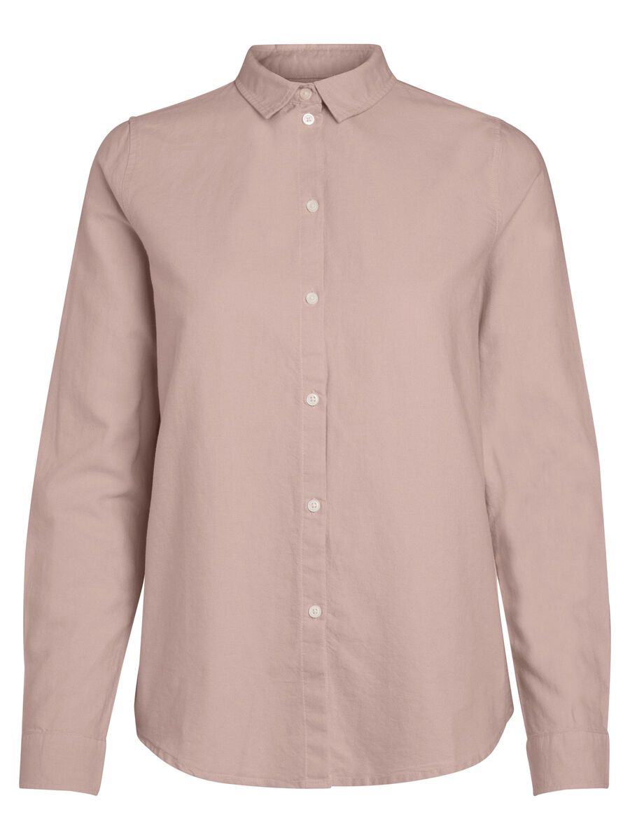 Carousel image - PCIRENA - COULEUR UNIE CHEMISE, Misty Rose | 5